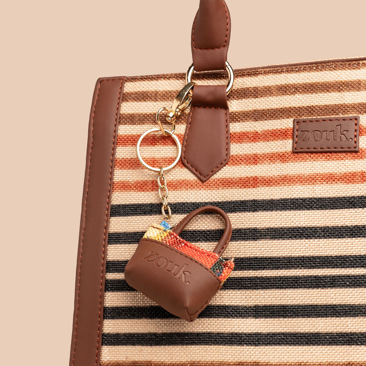 Abstract Amaze Power Potli Keychain