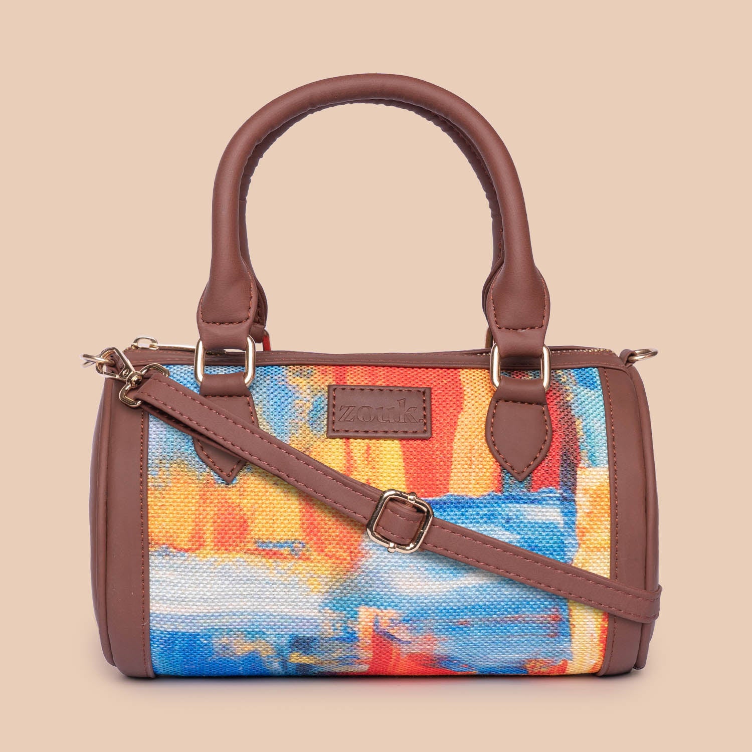 Abstract Amaze Statement Satchel (Small)