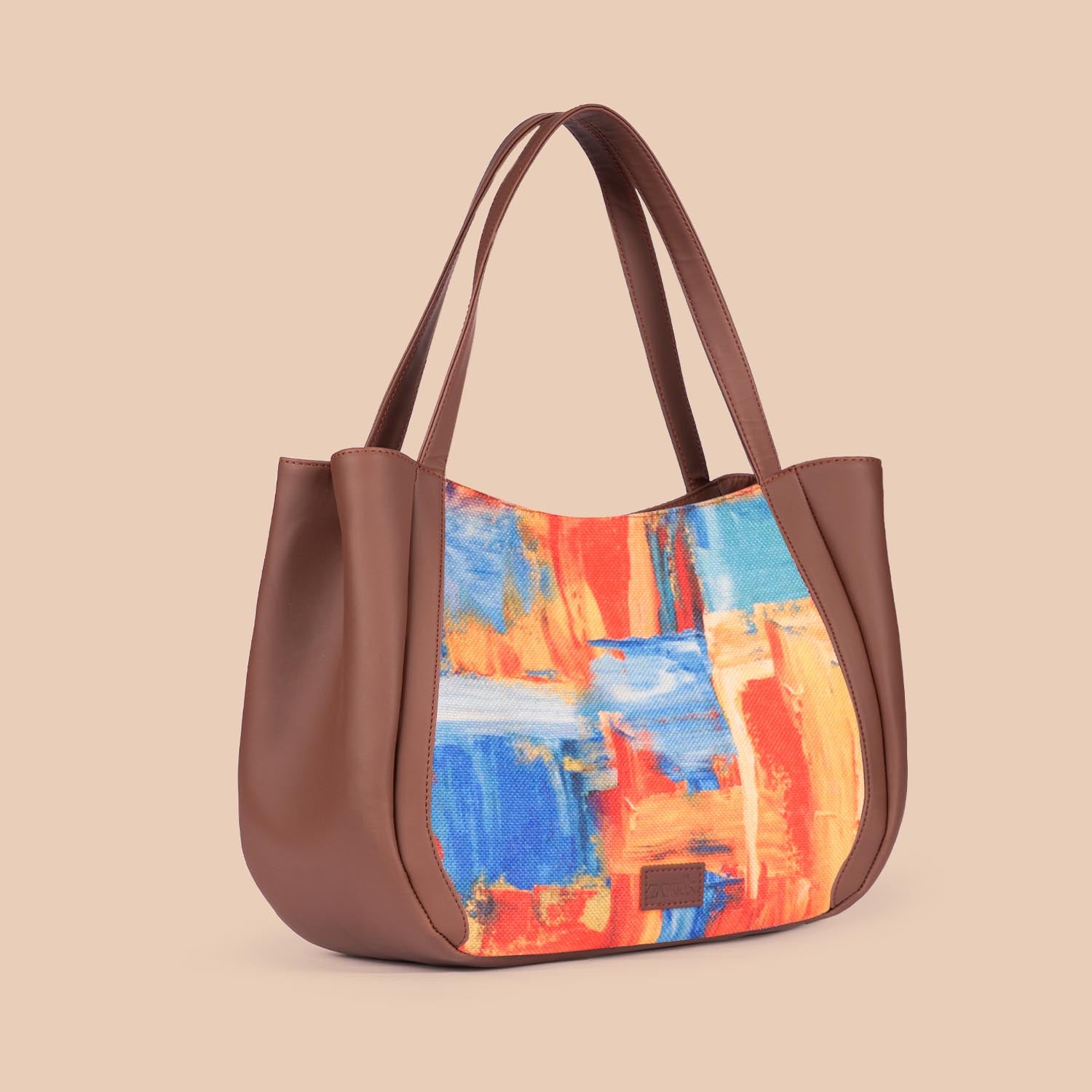 Abstract Amaze Luna Handbag