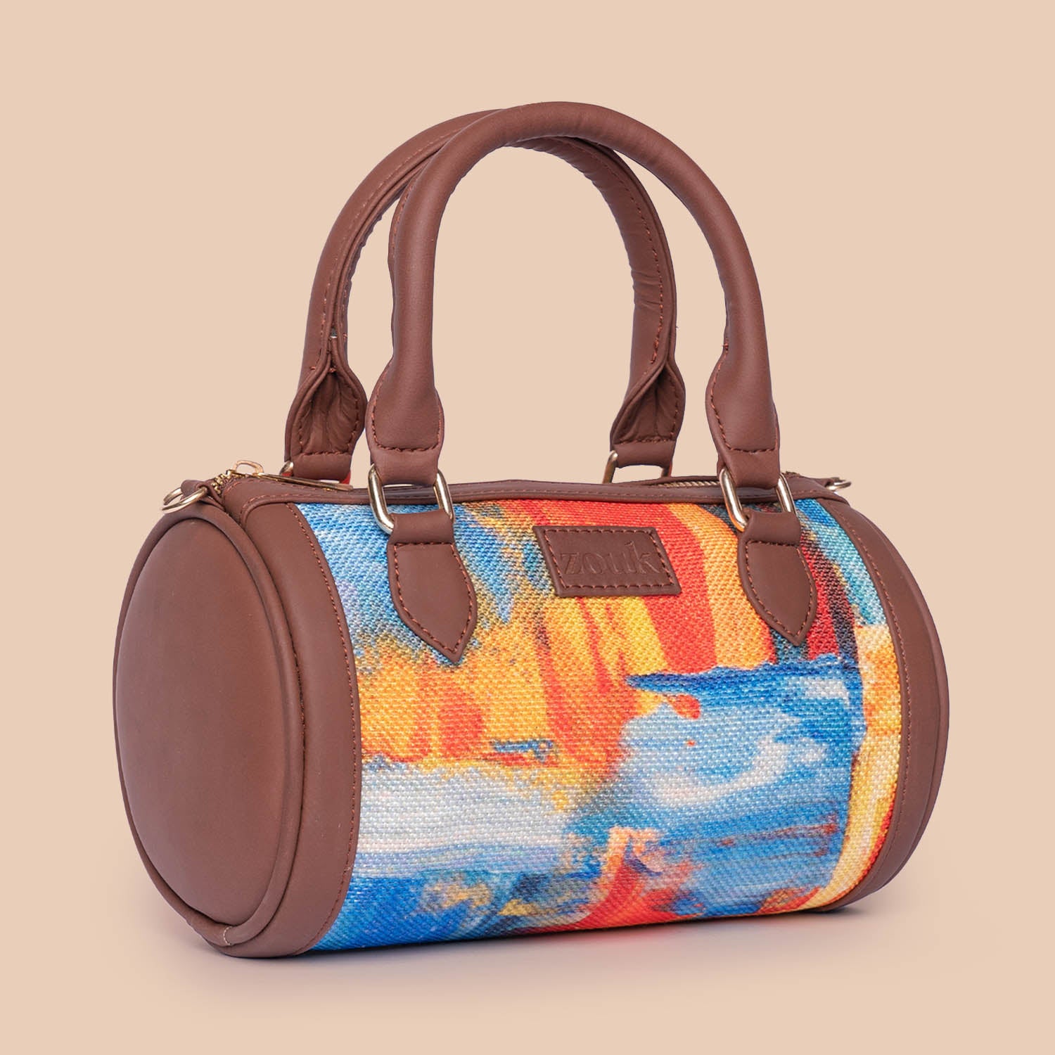 Abstract Amaze Statement Satchel (Small)