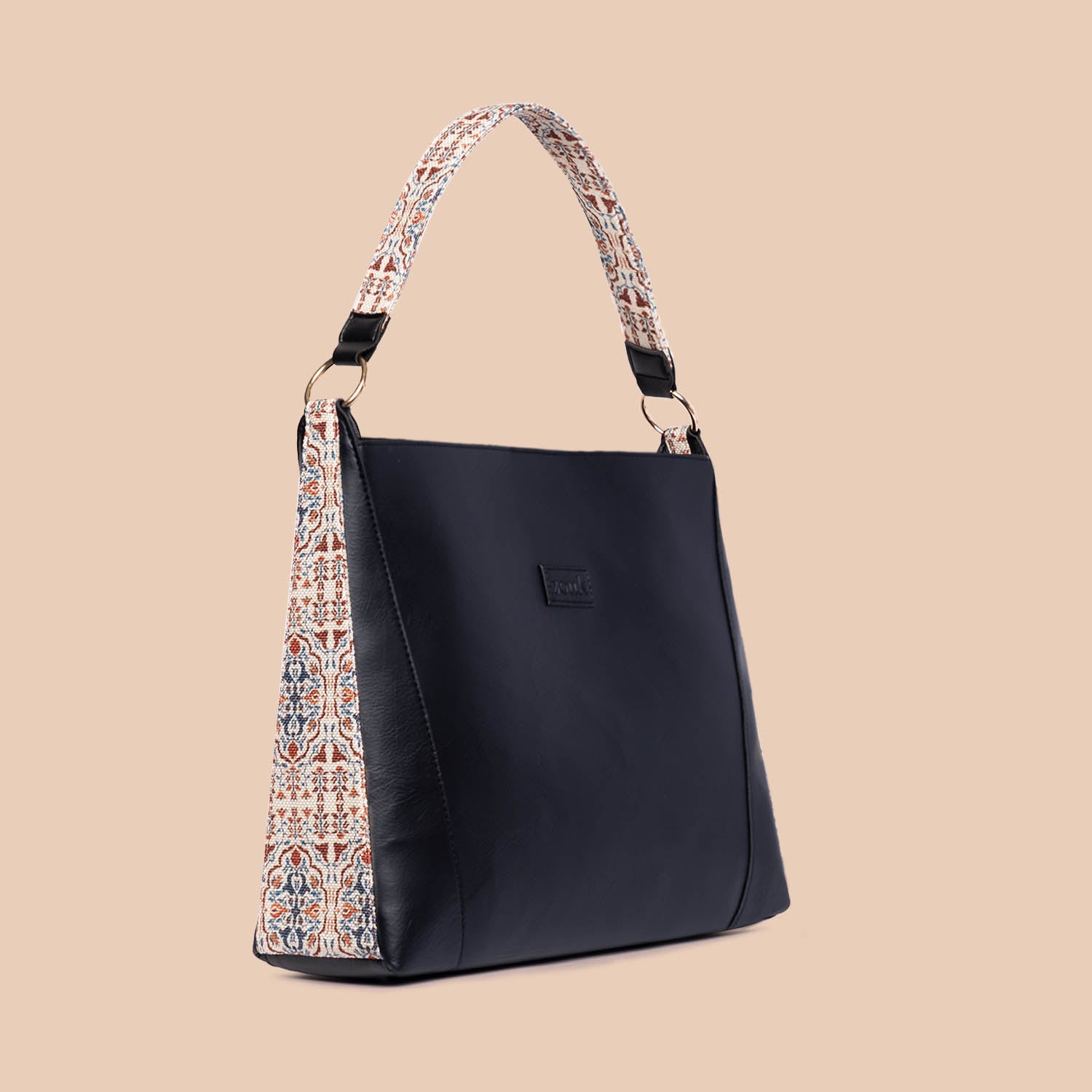 Agra Floral Classic Open Tote