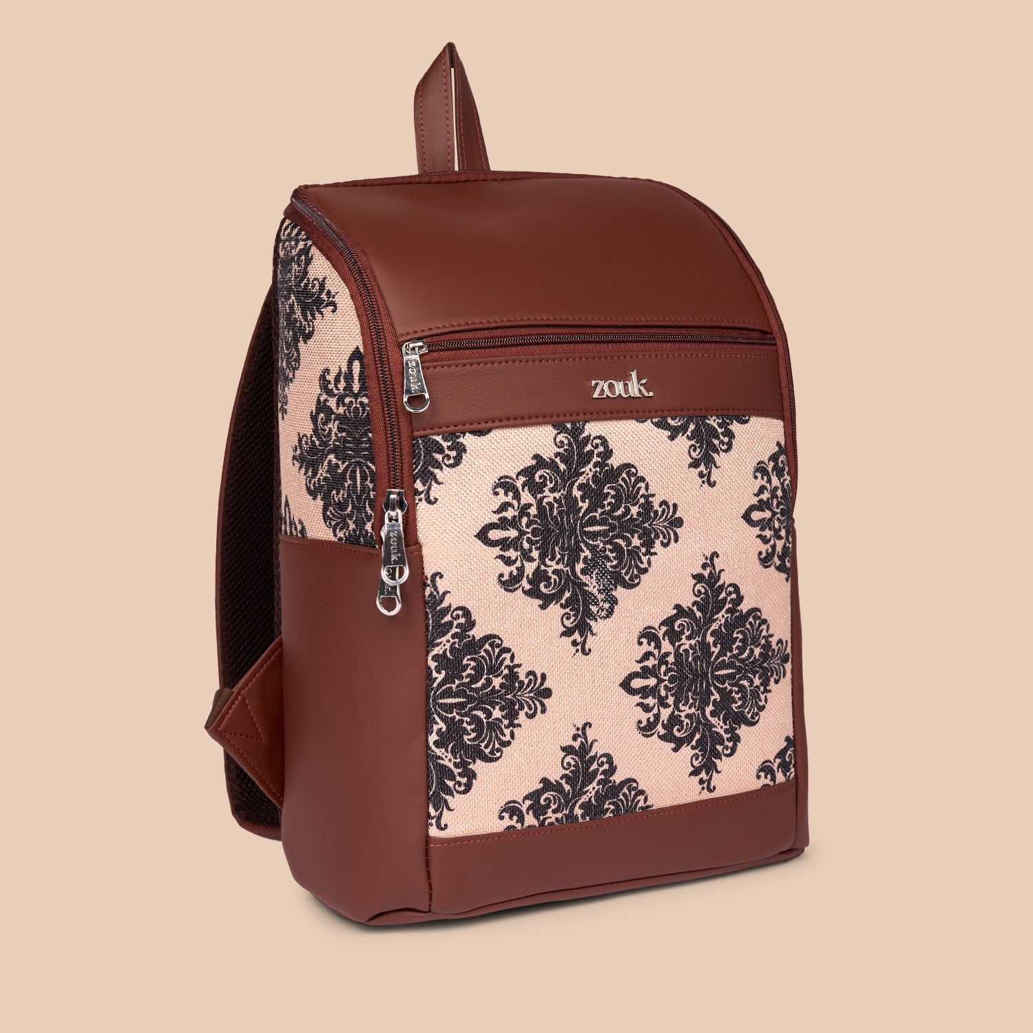 Amalia Backpack (Large) - Mughal Motif