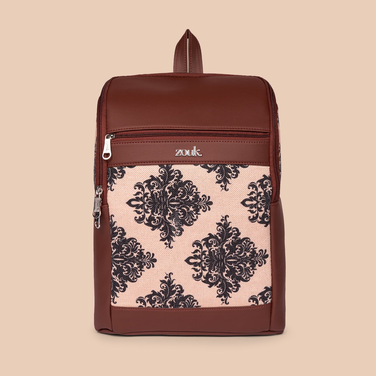 Amalia Backpack (Large) - Mughal Motif