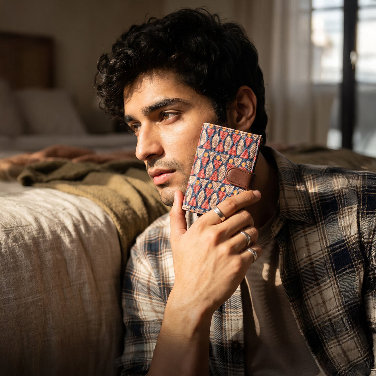 Indore Mosaic Arc Card Holder