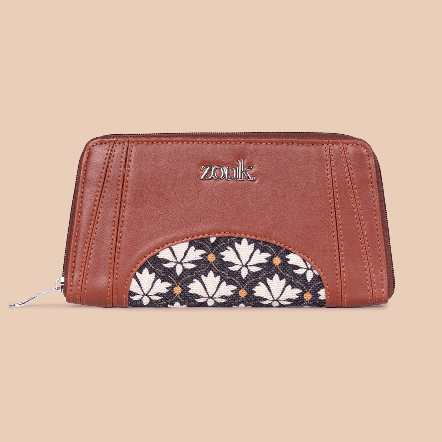 Arika Zipper Wallet - Bidri Kaiser