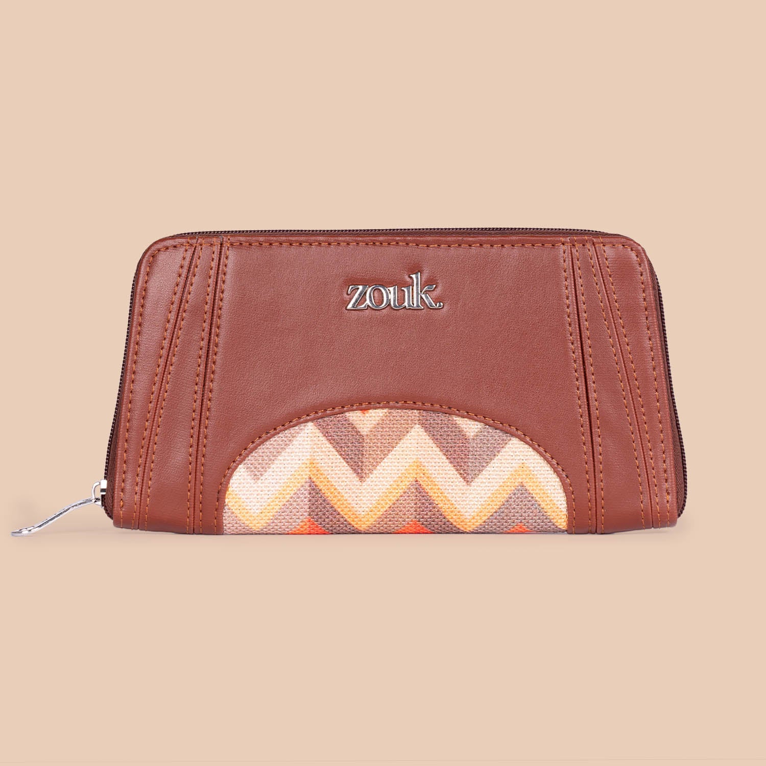 Arika Zipper Wallet - Tidal Wave