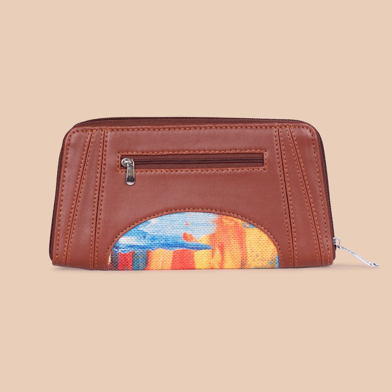 Arika Zipper Wallet - Abstract Amaze