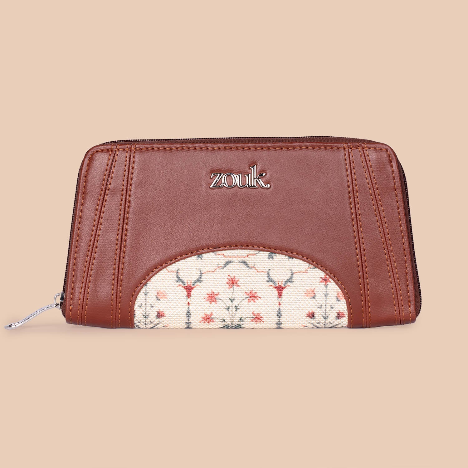 Arika Zipper Wallet - Taj Nakashi