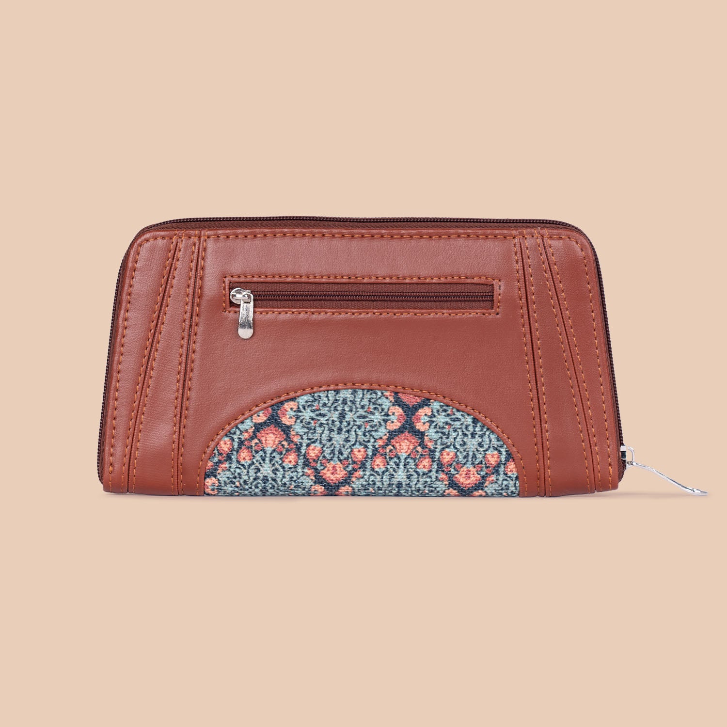 Arika Zipper Wallet - Kolkata Nouveau