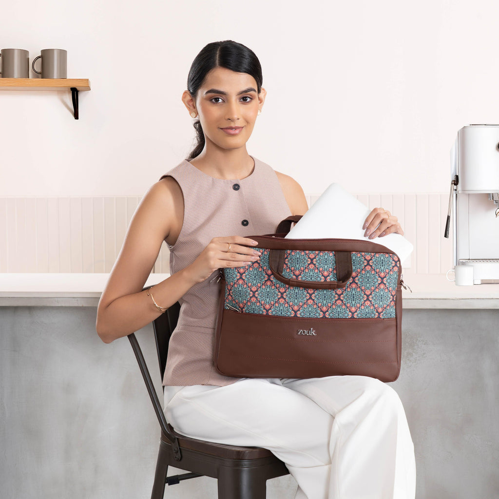Arin Laptop Bag - Kolkata Nouveau