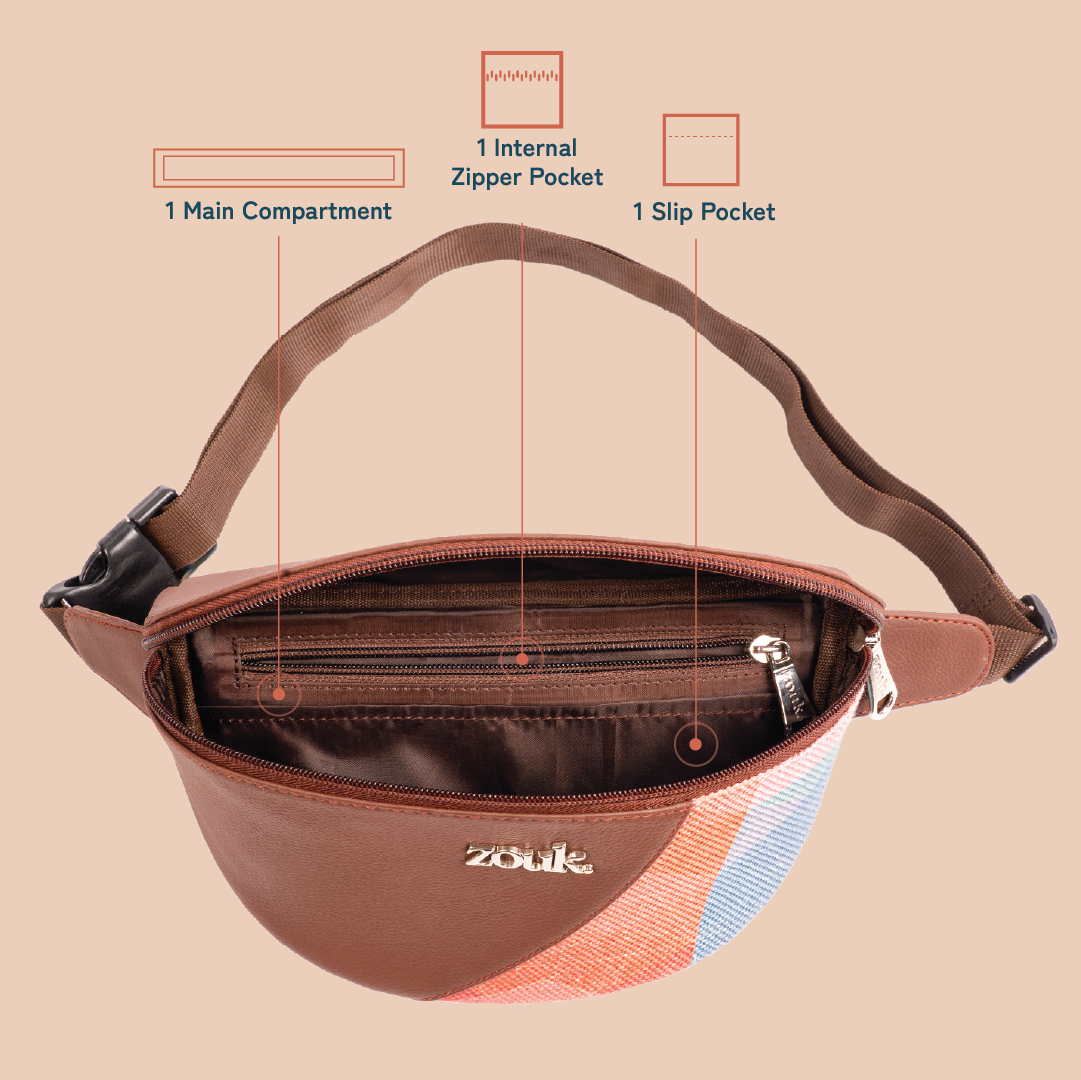 Freya Fanny Pack - Aravalli Abstract