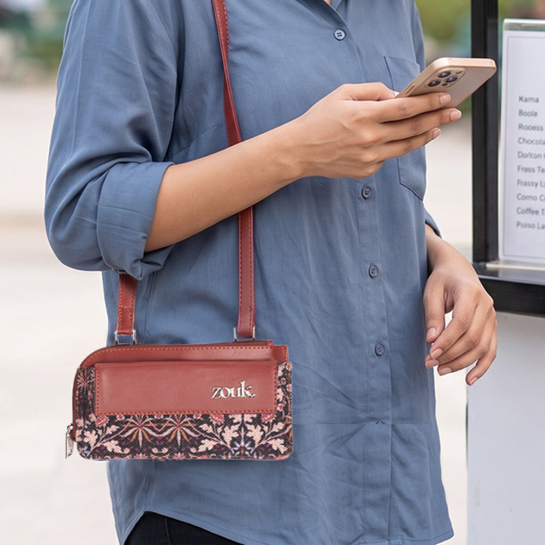 Azura Phone Sling Kashmir Blooms