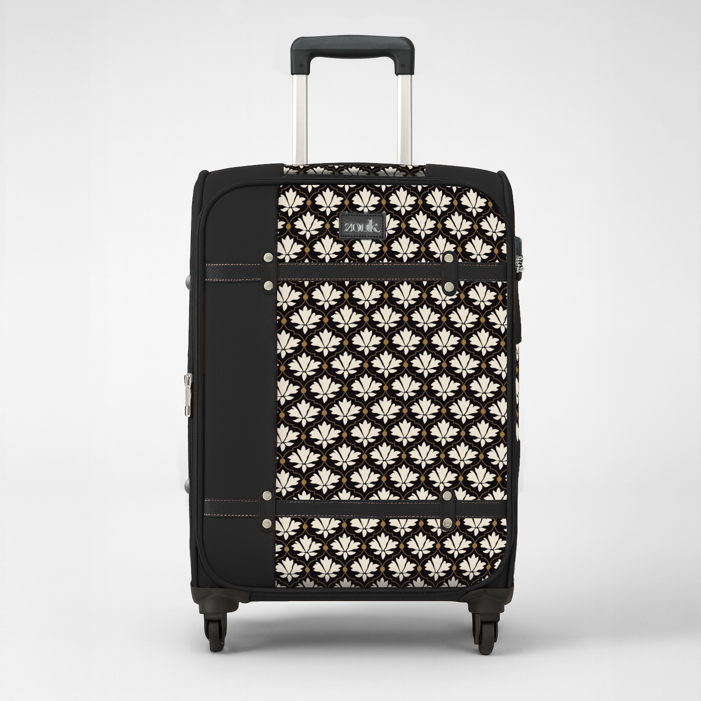 Bidri Kaiser Saira Trolley Bag - Black (Medium)