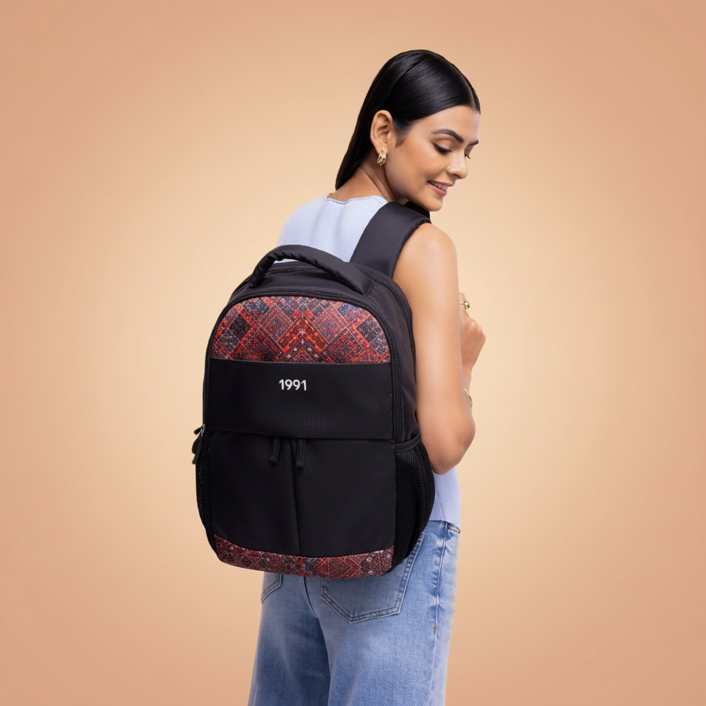 Bhuj Rabari Classic Backpack - 1991 by Zouk