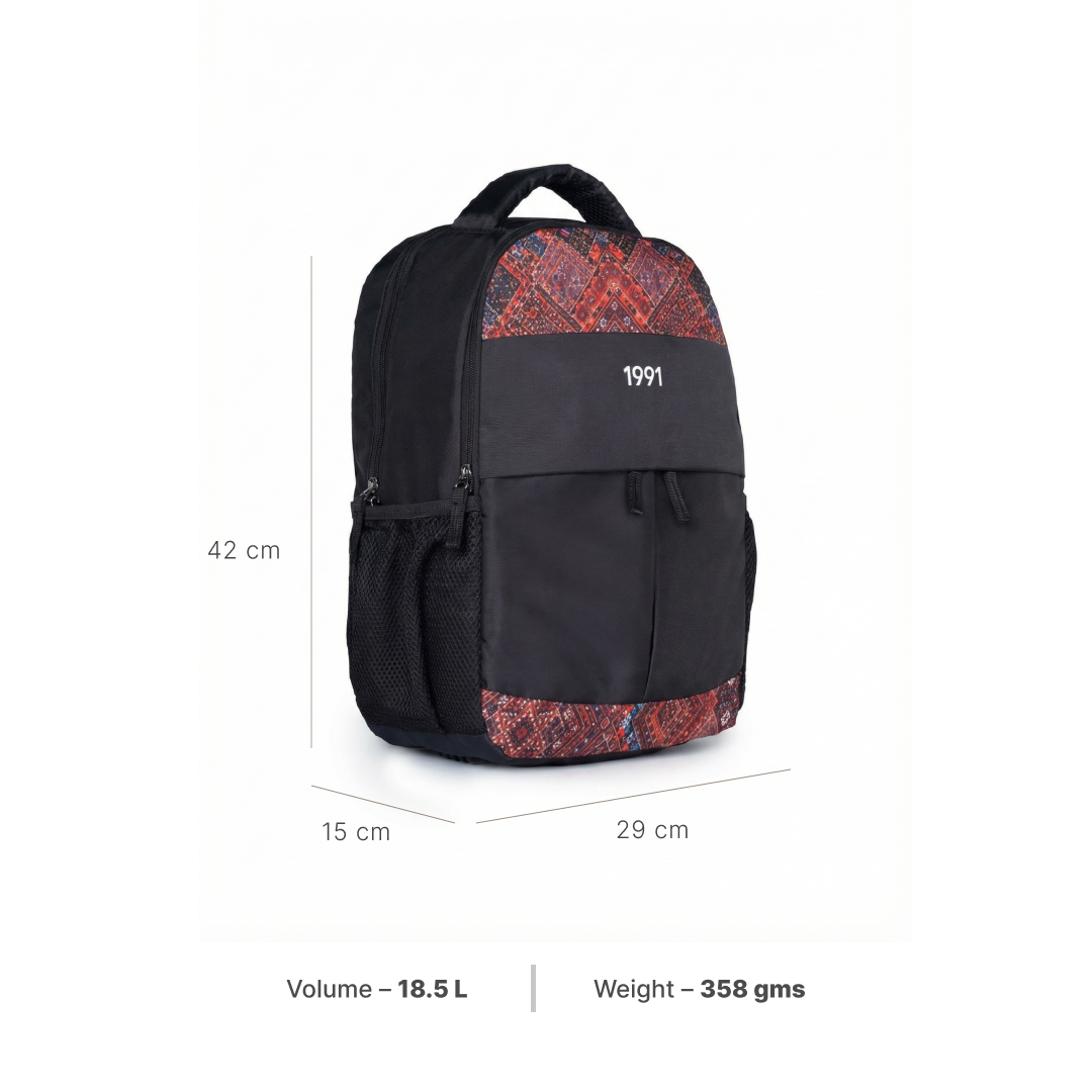 Bhuj Rabari Classic Backpack - 1991 by Zouk