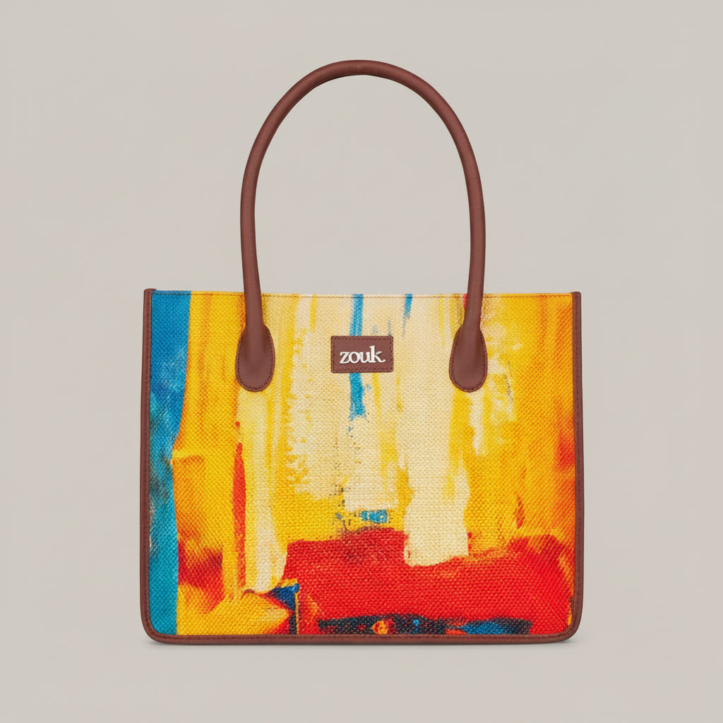 Abstract Amaze Book Tote