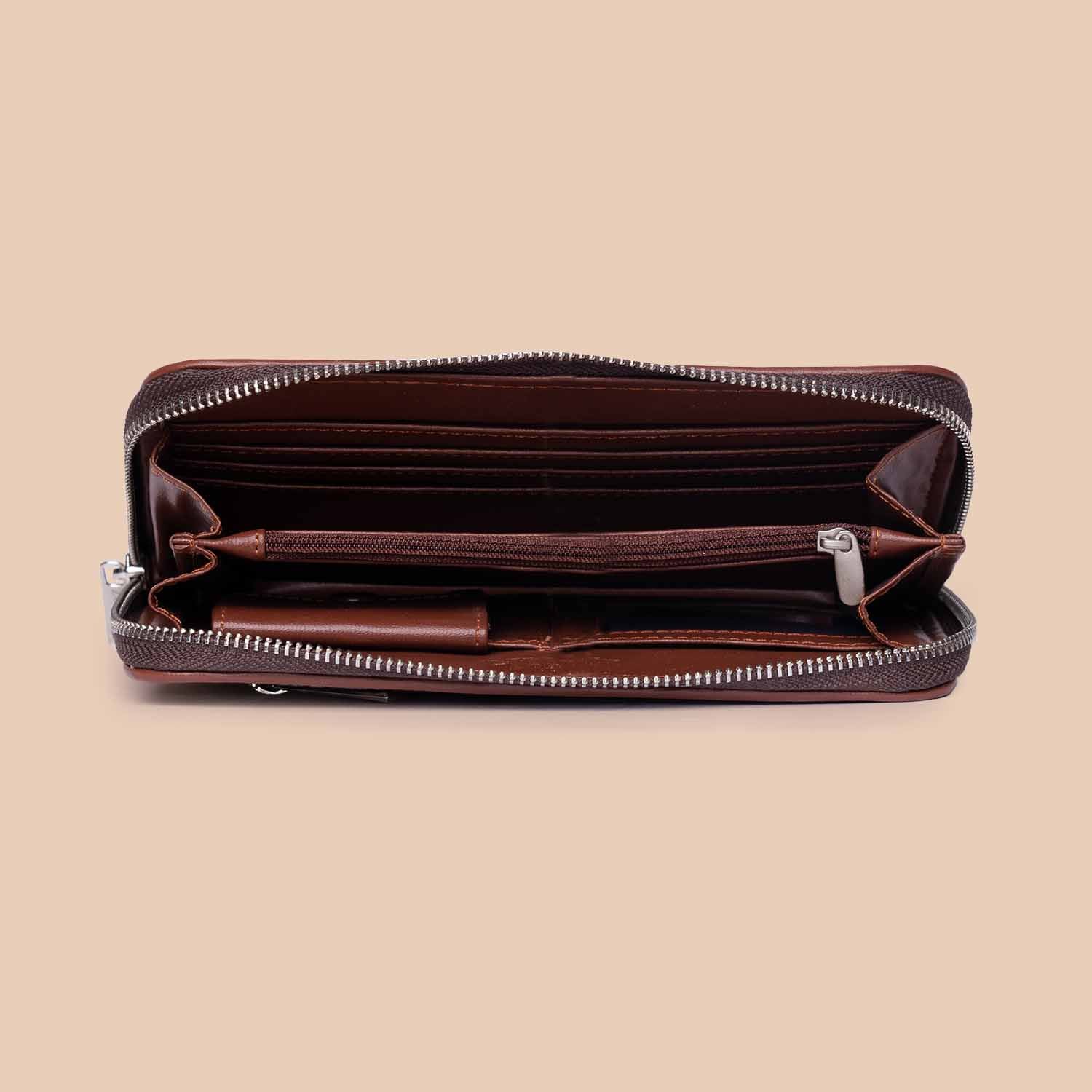 Gwalior Weaves Metal Classic Zipper Wallet