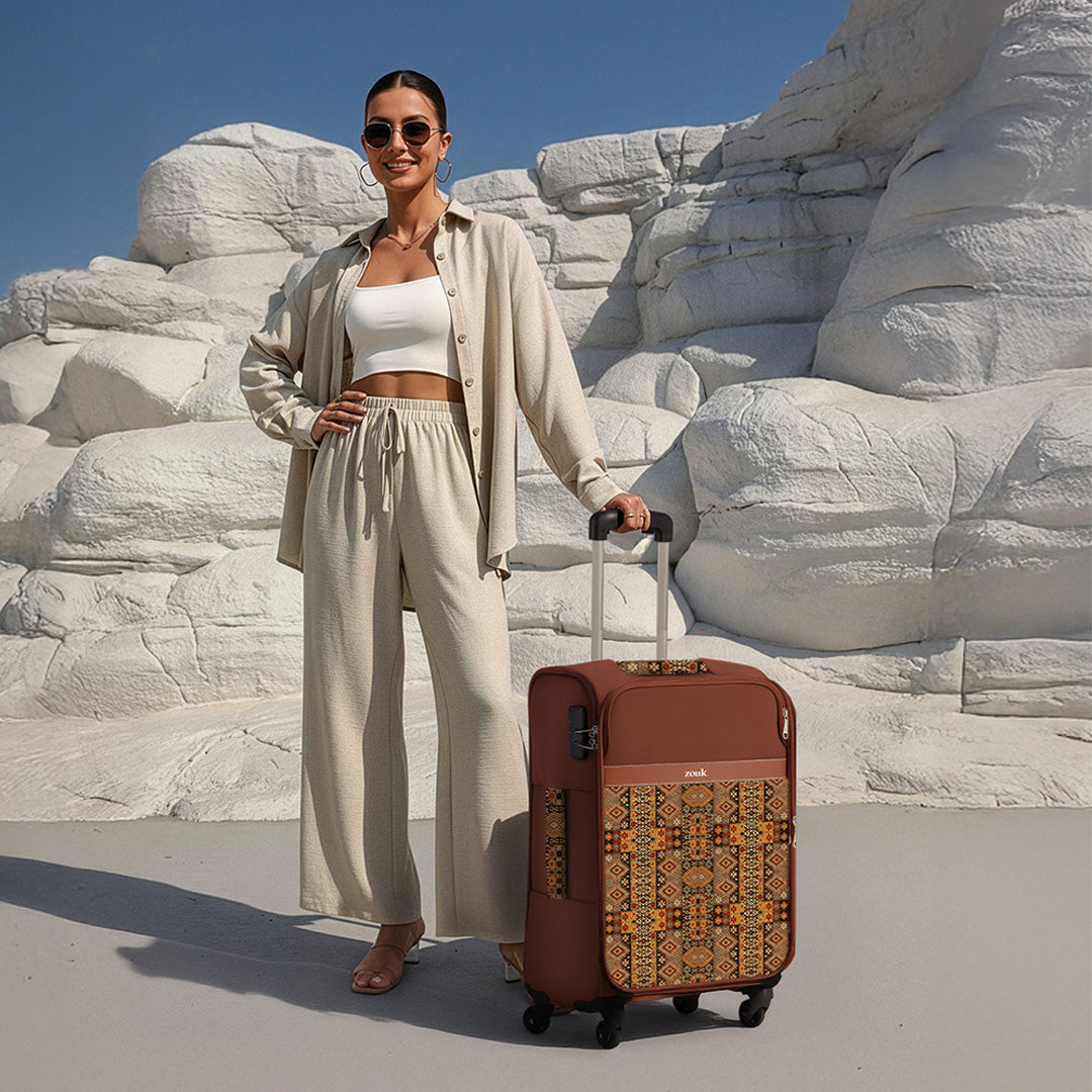 Banaras Elegance Avasa Trolley Bag