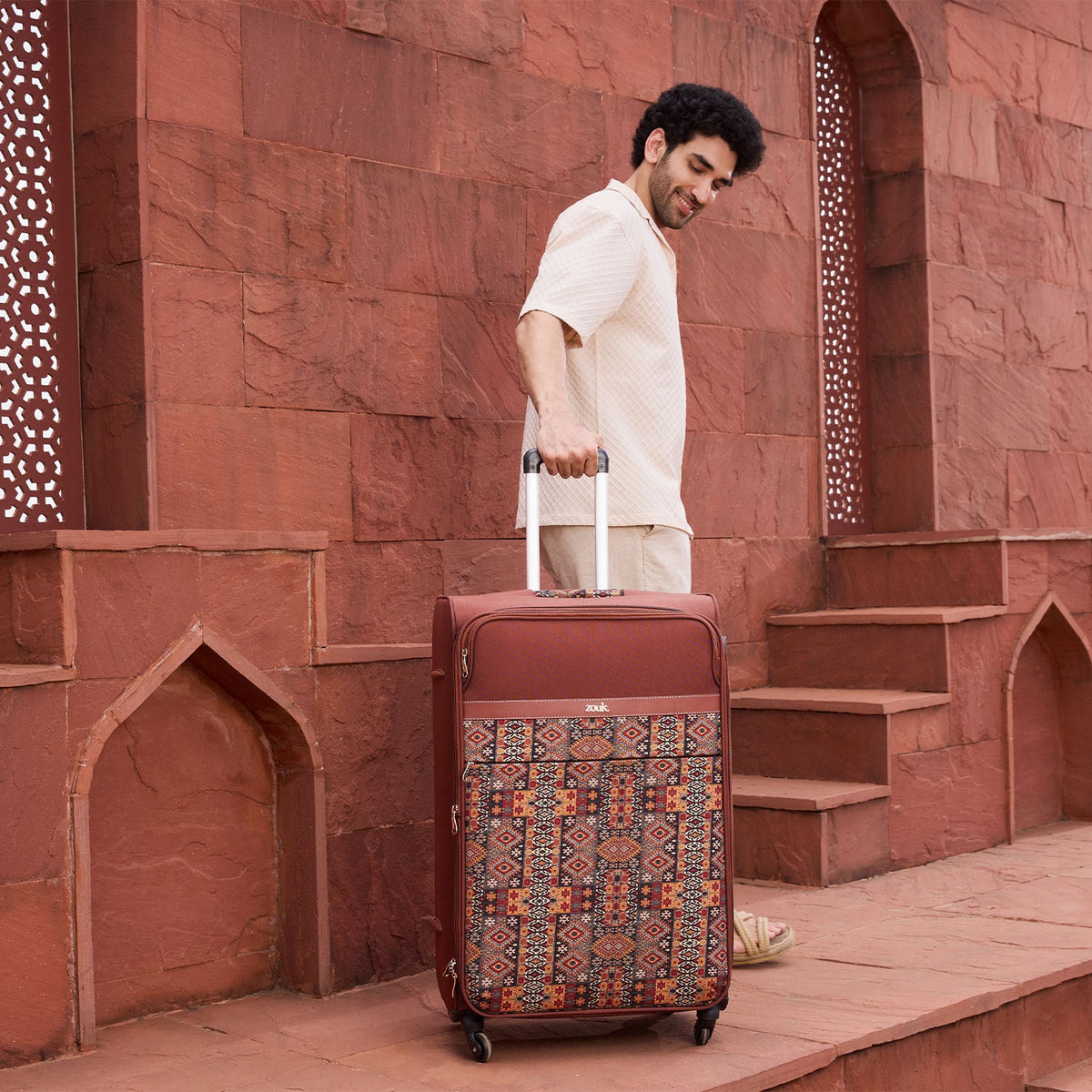 Buy Avasa Soft Trolley Bag for Men, Women & Girls Online in India - Zouk