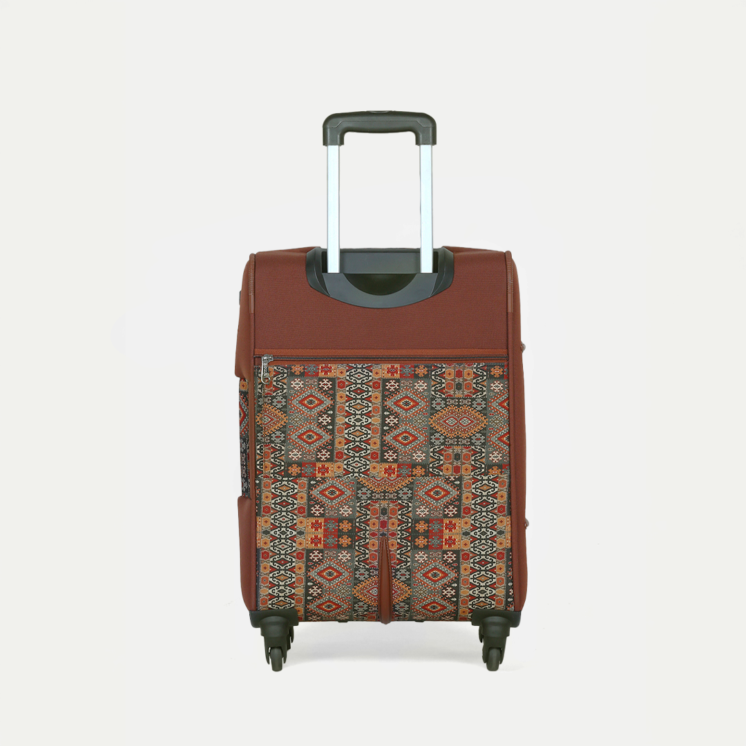 Banaras Elegance Saira Trolley Bag Combo (Cabin & Medium)