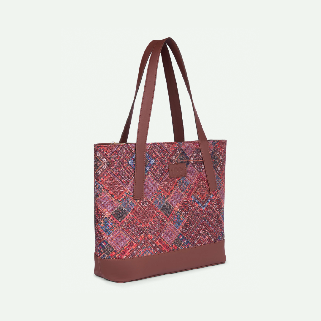 Bhuj Rabari Classic Tote Bag - 1991 by Zouk