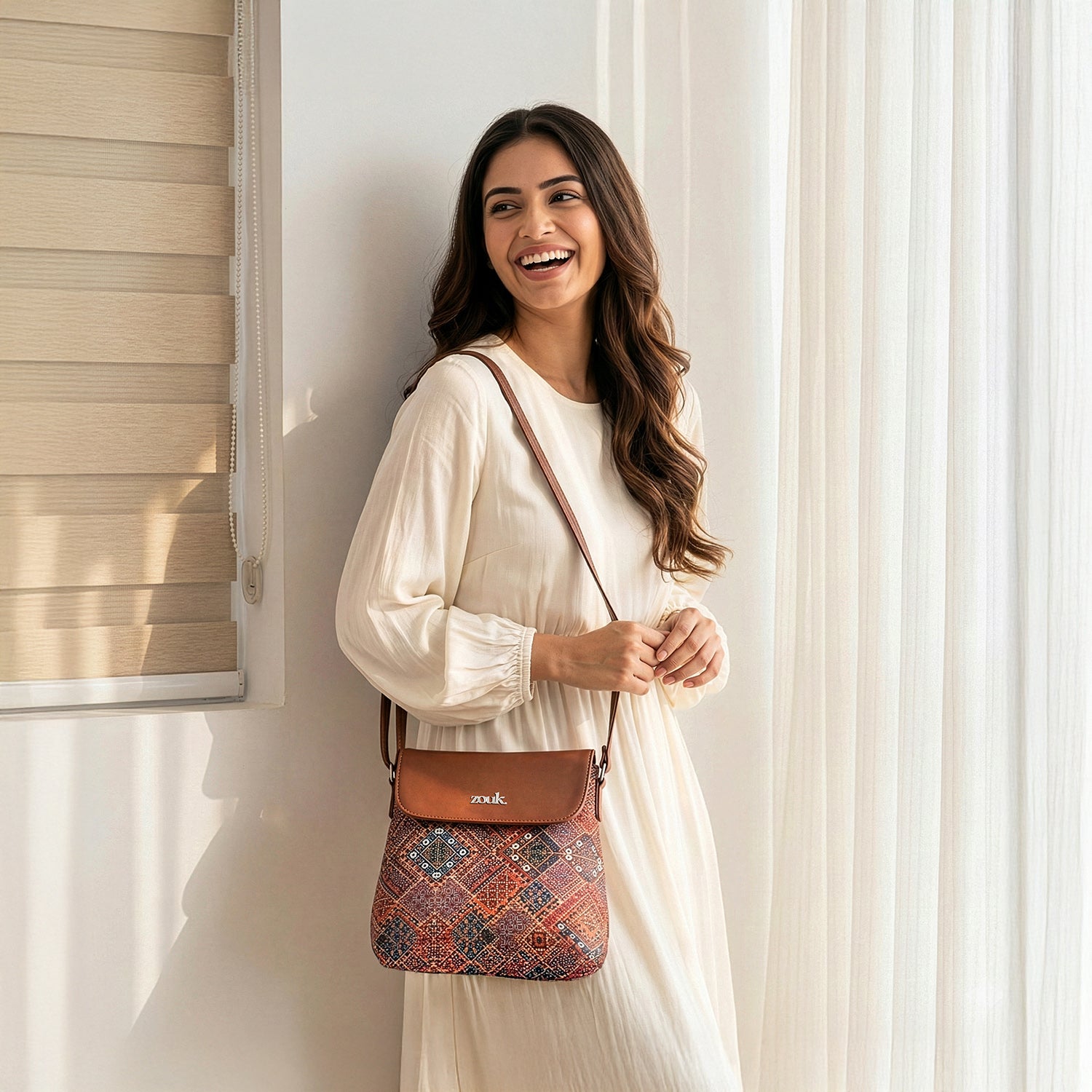 Bhuj Rabari Flap Sling Bag