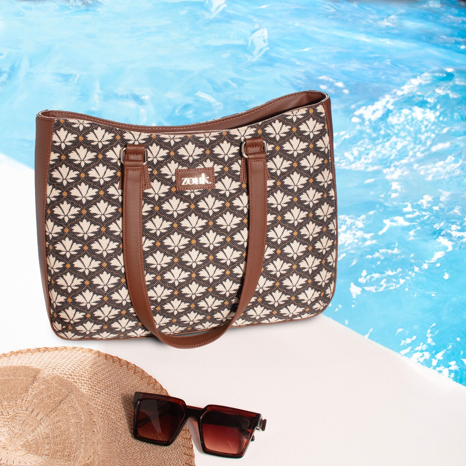 ZIP-Bidri Kaiser Getaway Handbag