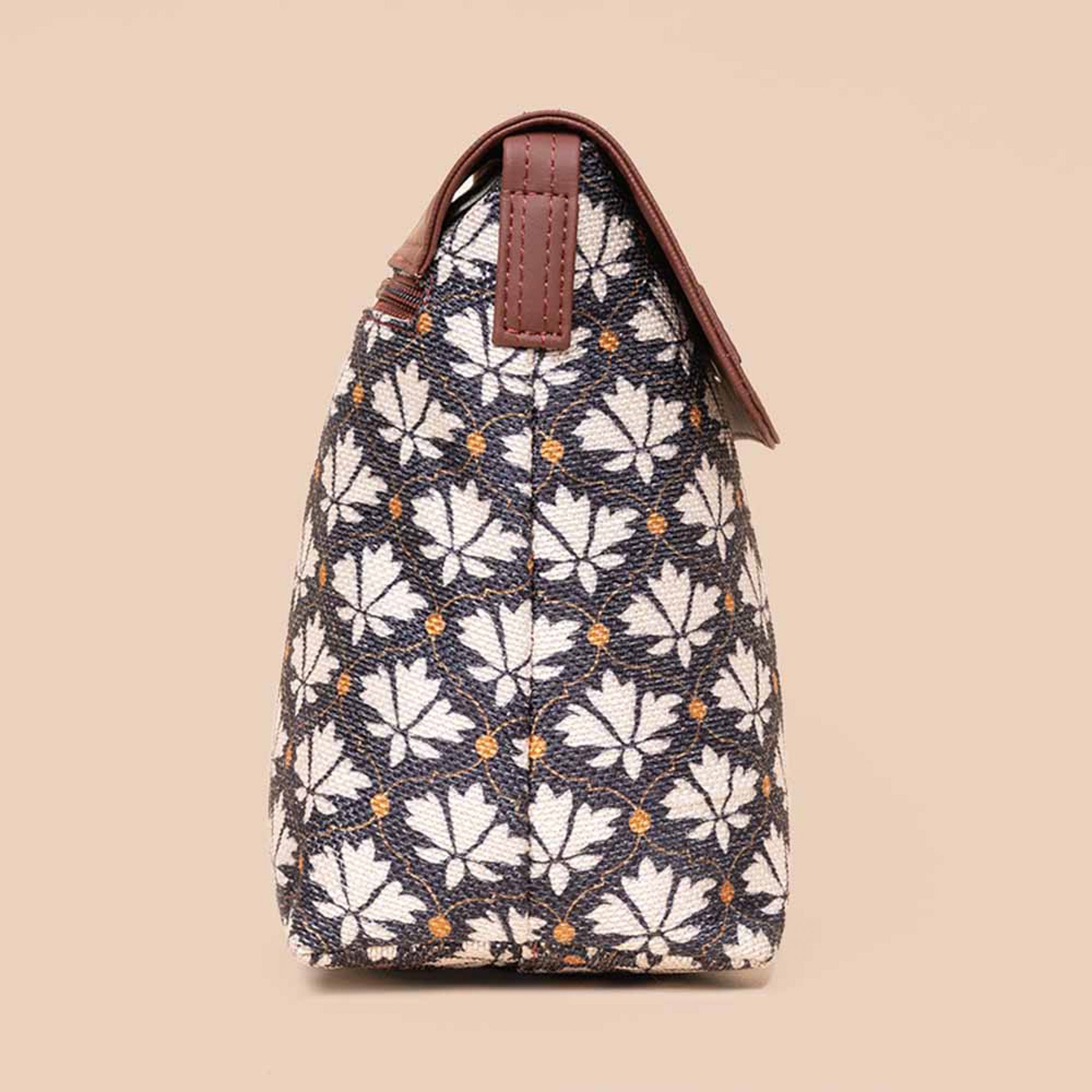Bidri Kaiser - Women's Work Bag & Flap Sling Bag Combo