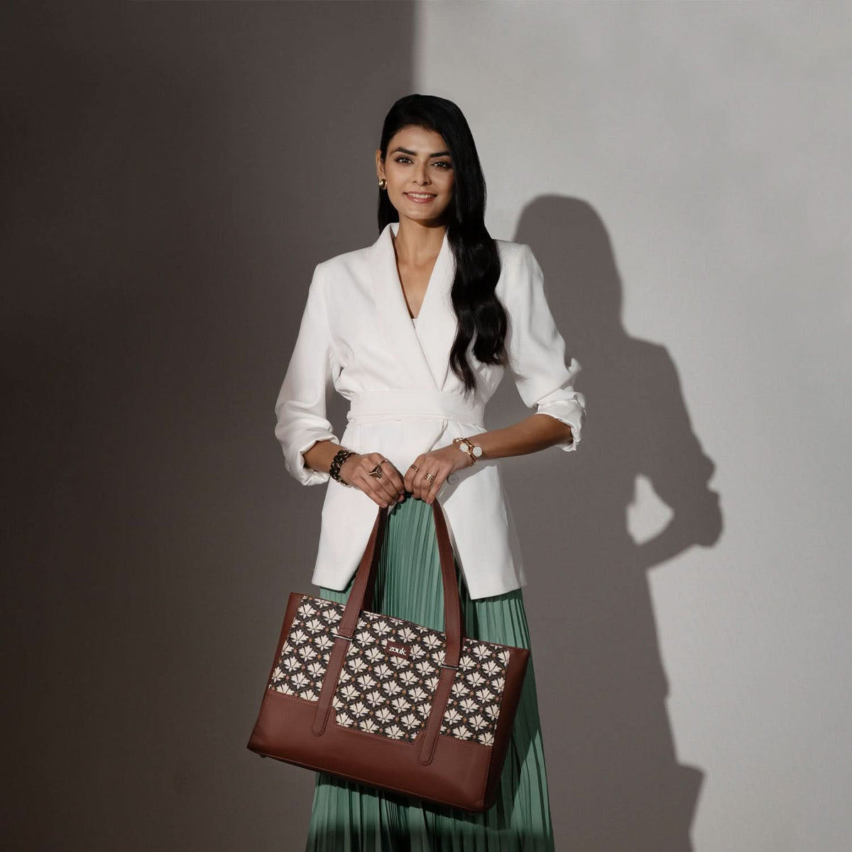 Zouk Bidri Kaiser Maya Multitasker Tote Bag
