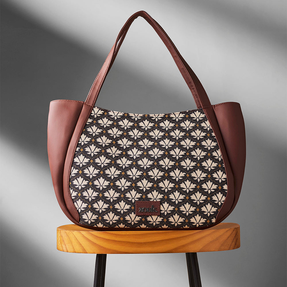Bidri Kaiser - Luna Handbag & Flap Sling Bag Combo