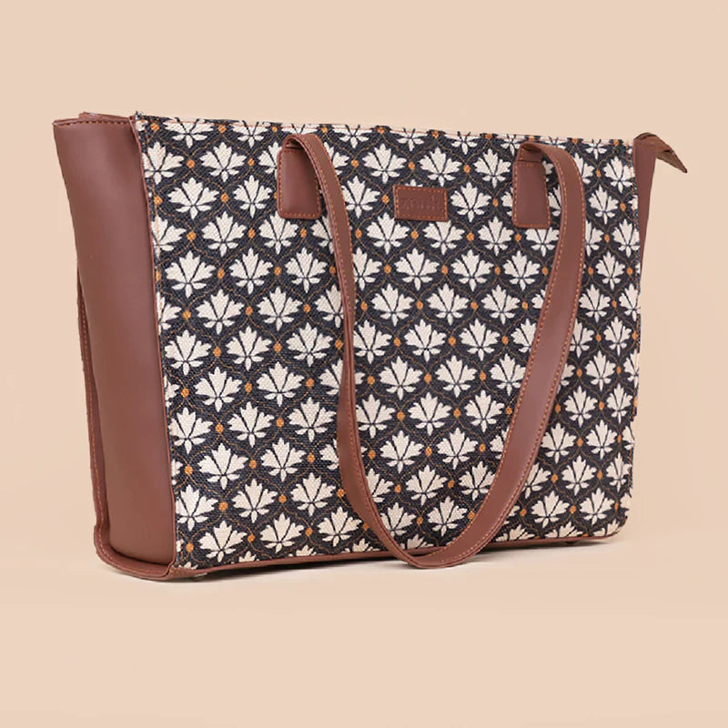 Bidri Kaiser & Fatehpur Fresco - Office Tote Bag & Lunch Bag Combo