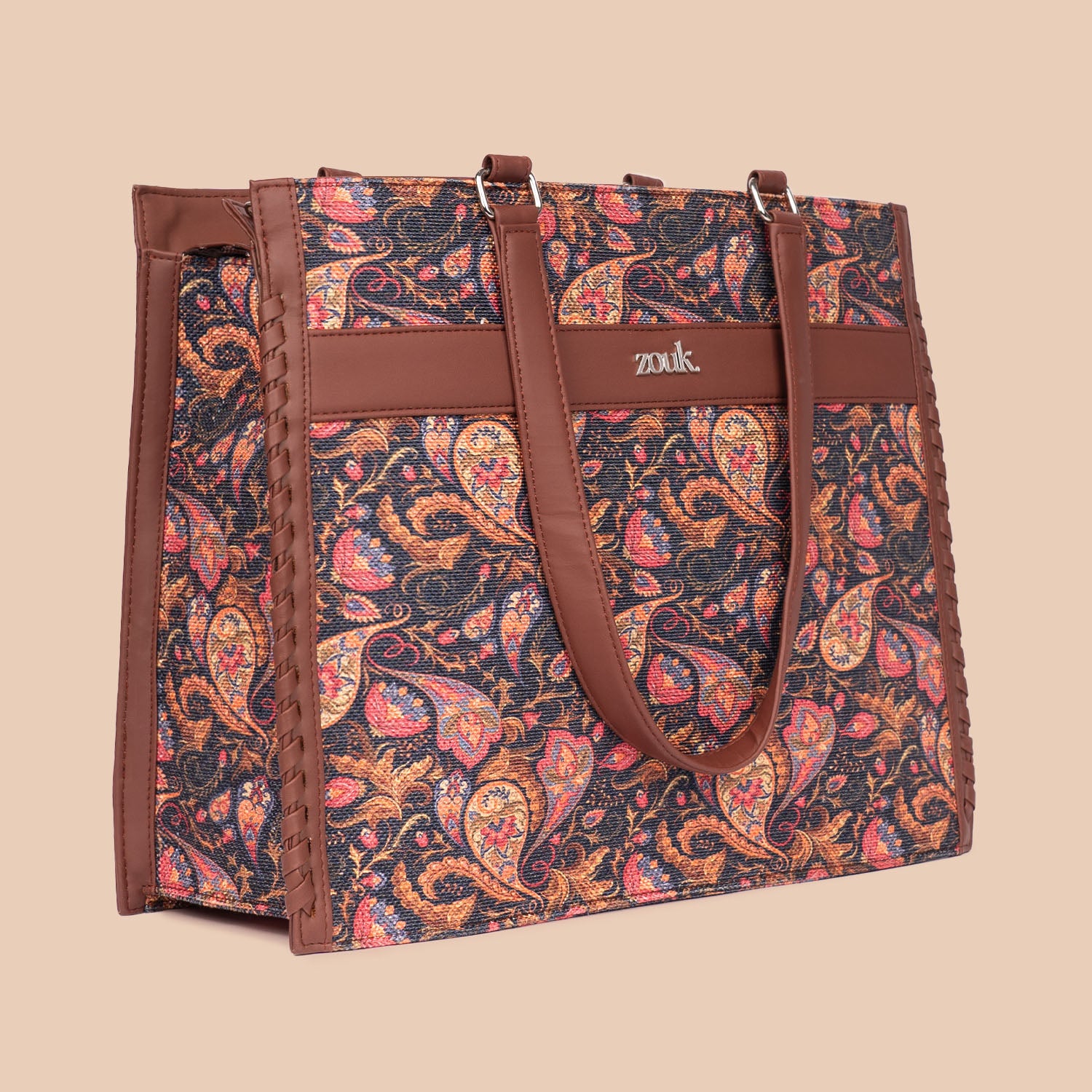 Paisley Print Boardroom Office Bag