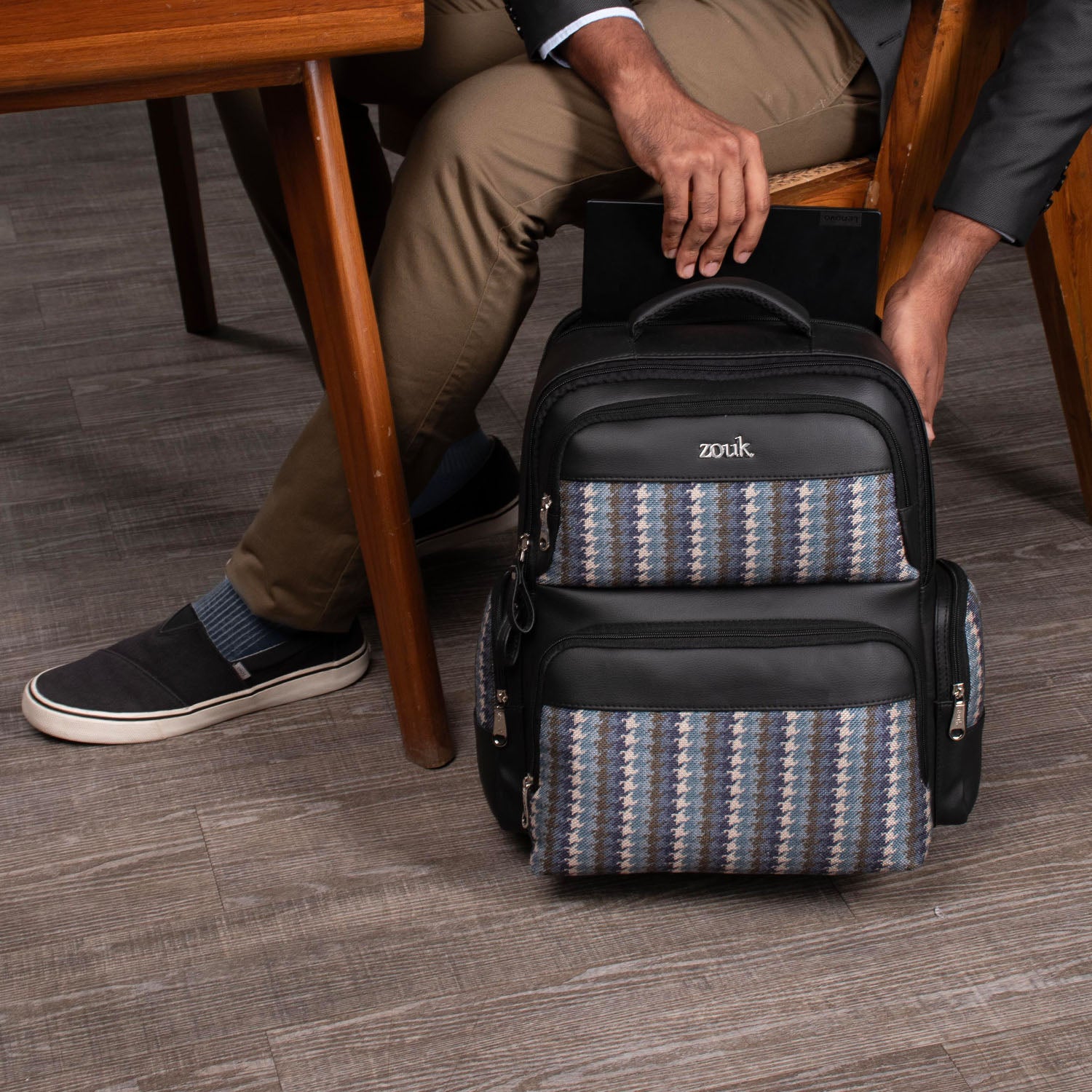 Bombay Houndstooth Consultant Backpack