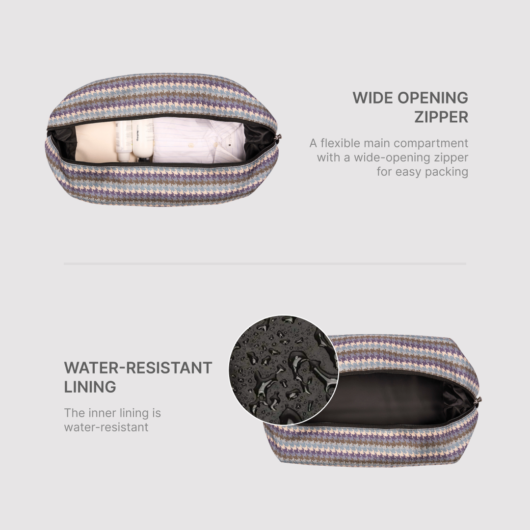 Bombay Houndstooth Getaway Duffle Bag