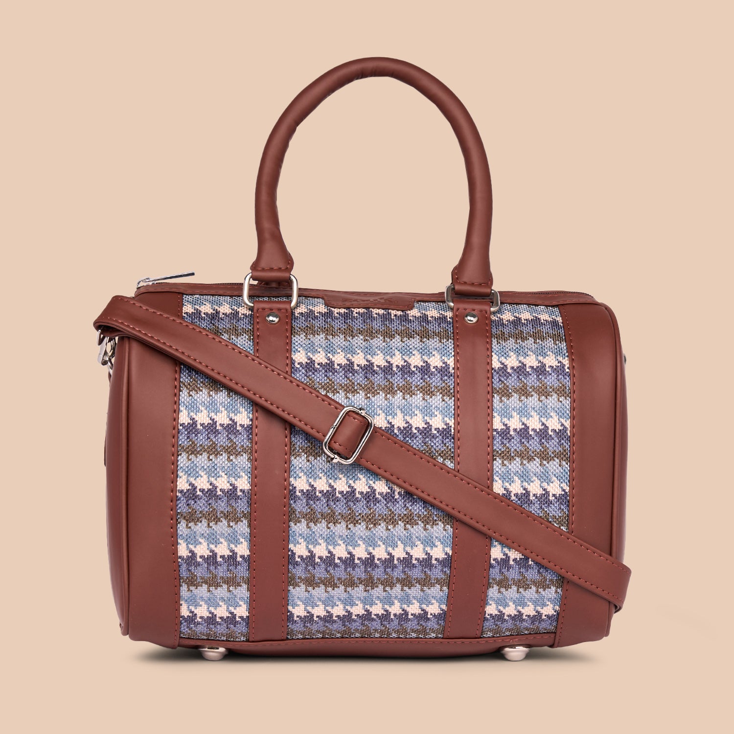 Bombay Houndstooth Handbag