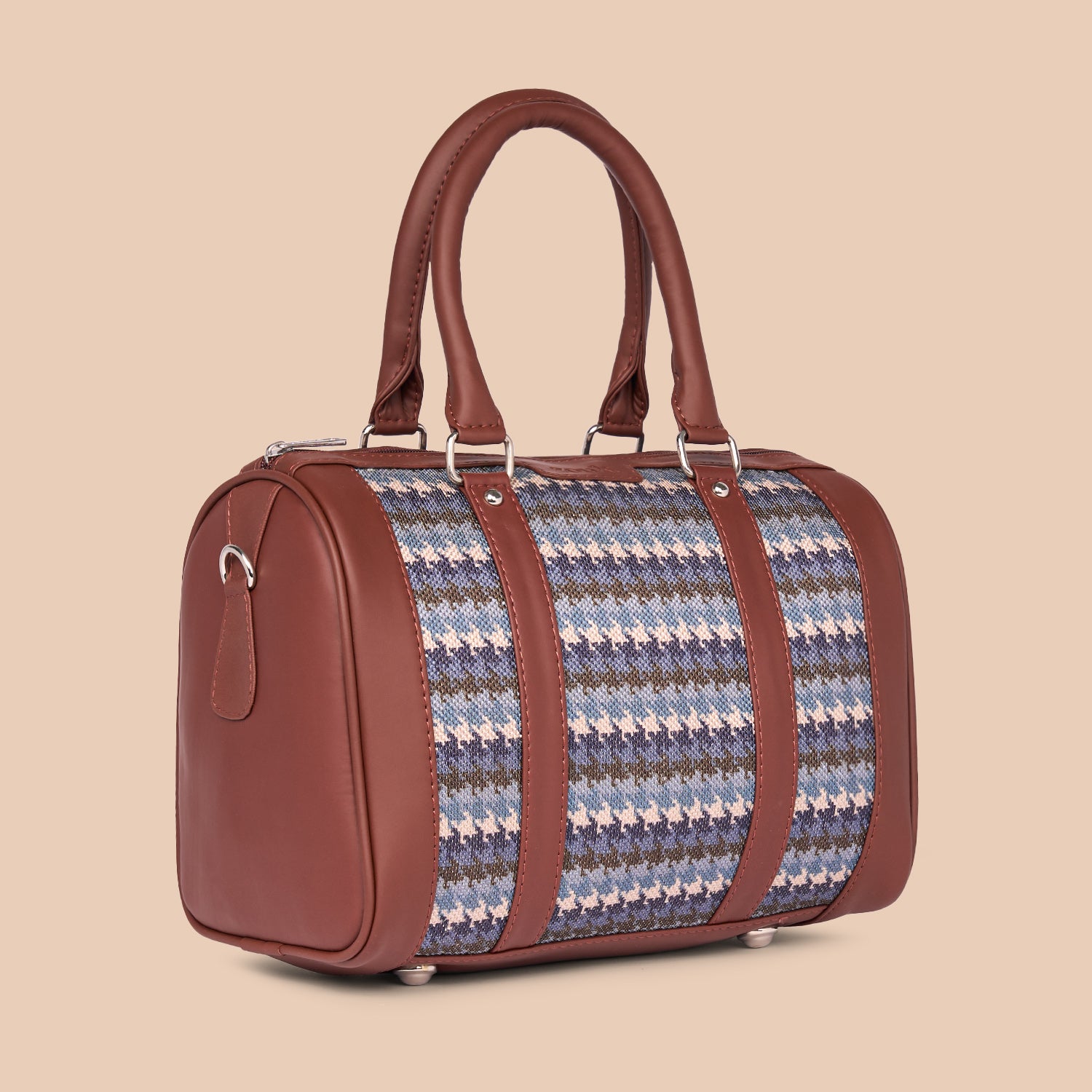 Bombay Houndstooth Handbag