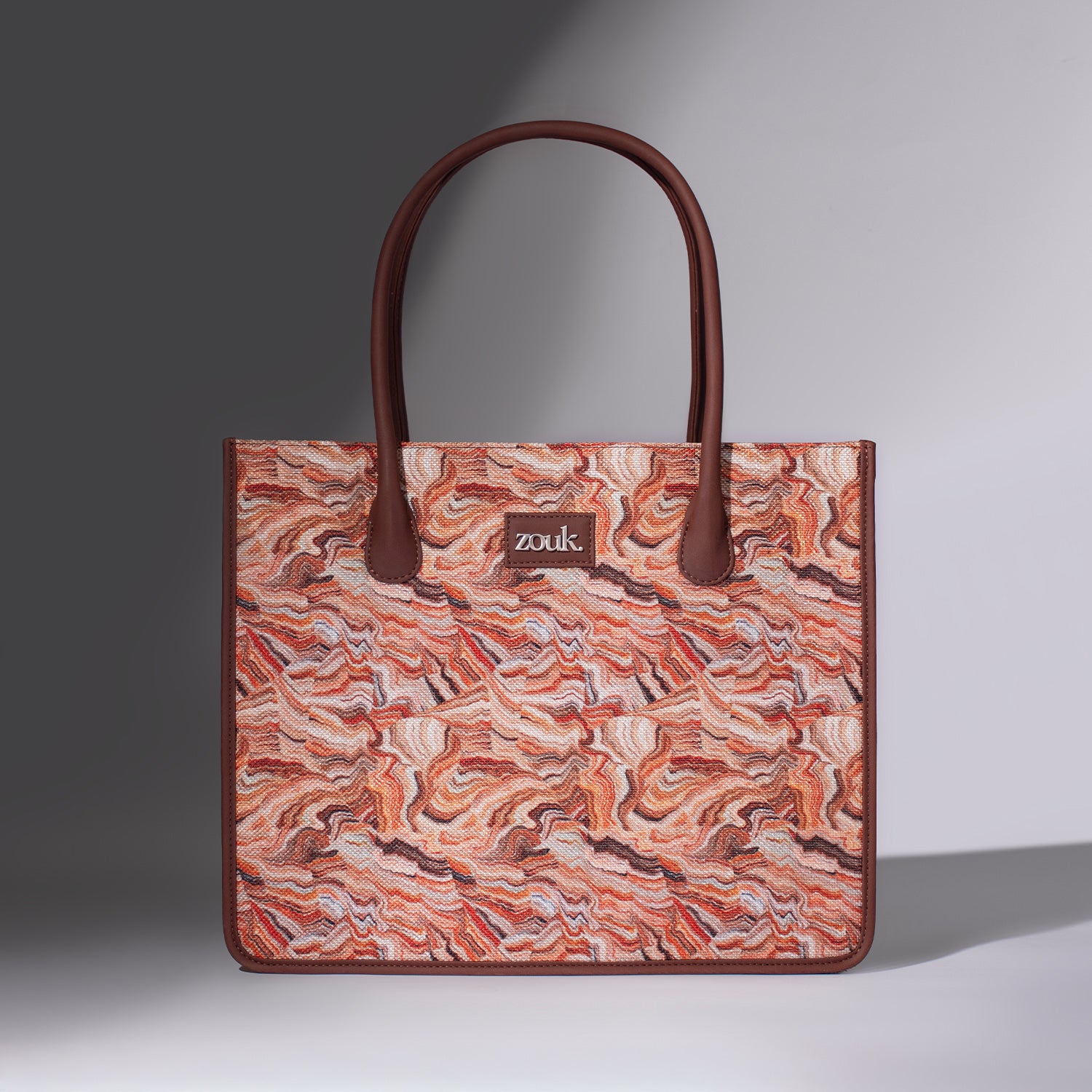 Nicobar Coral Book Tote