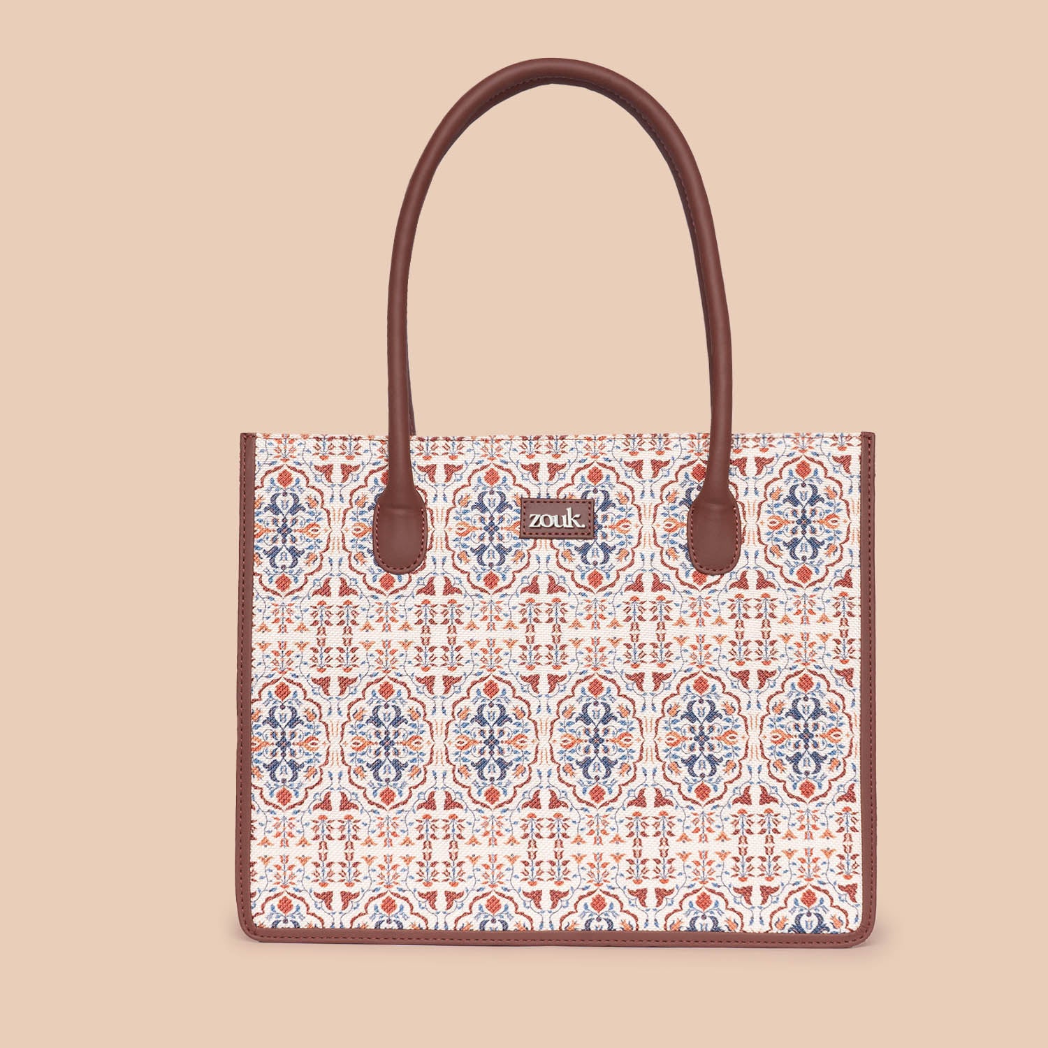 Agra Floral Book Tote