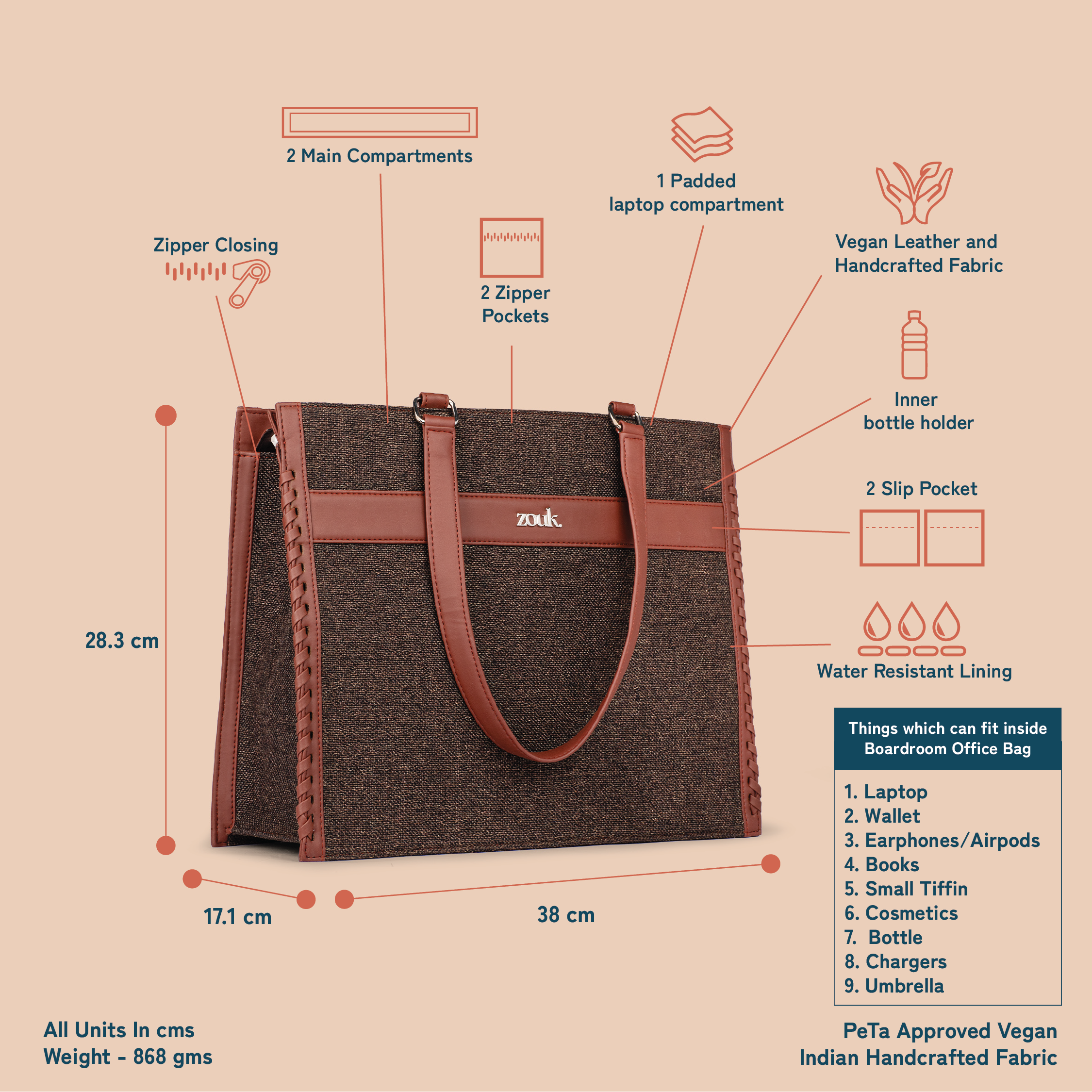 Bristel Boardroom Office Bag