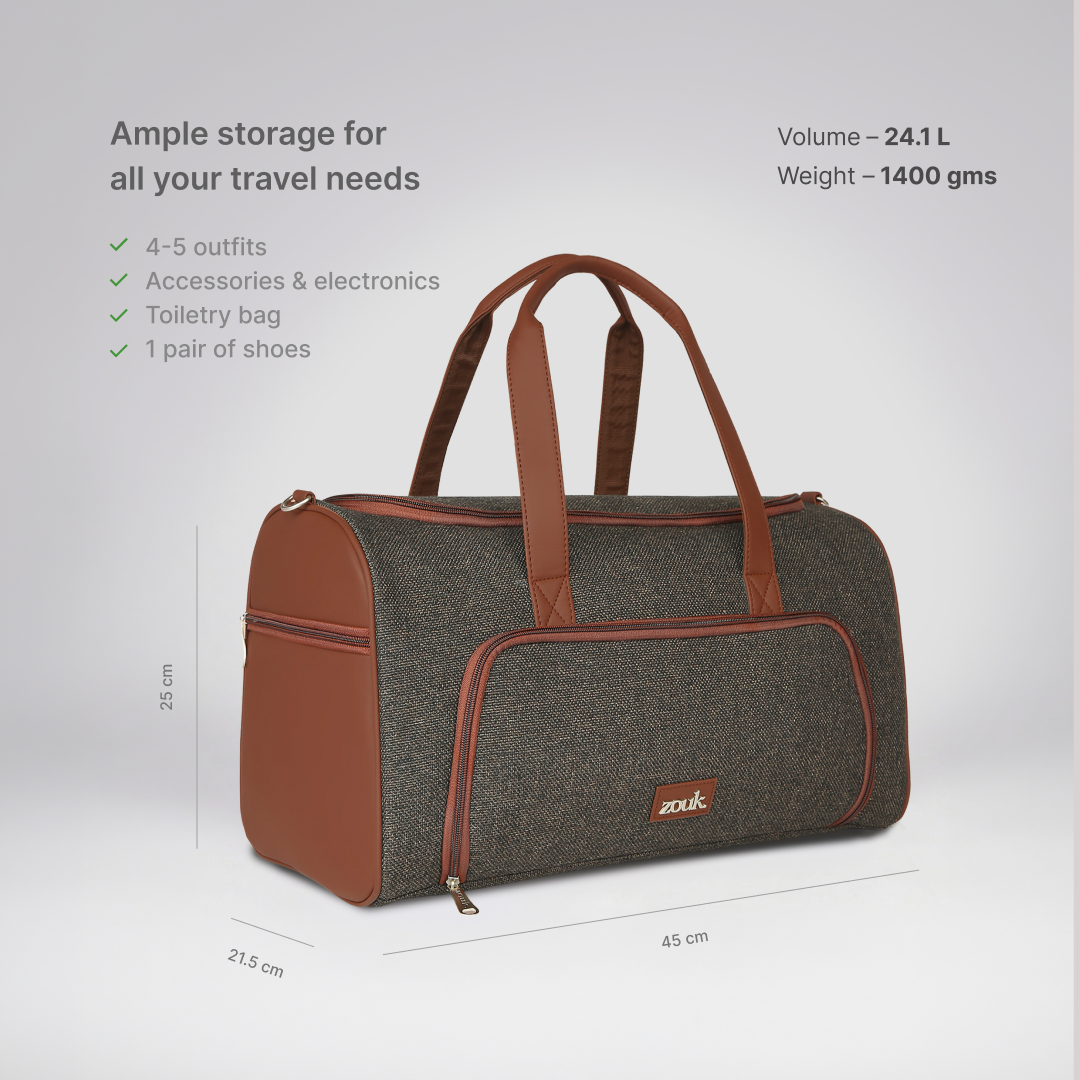 Bristel Weekender Duffle Bag