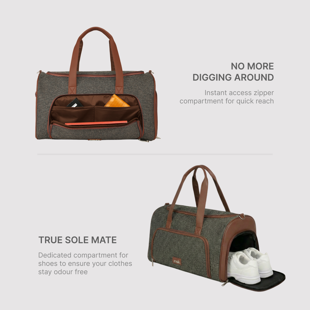 Bristel Men's Weekender Duffel Bag