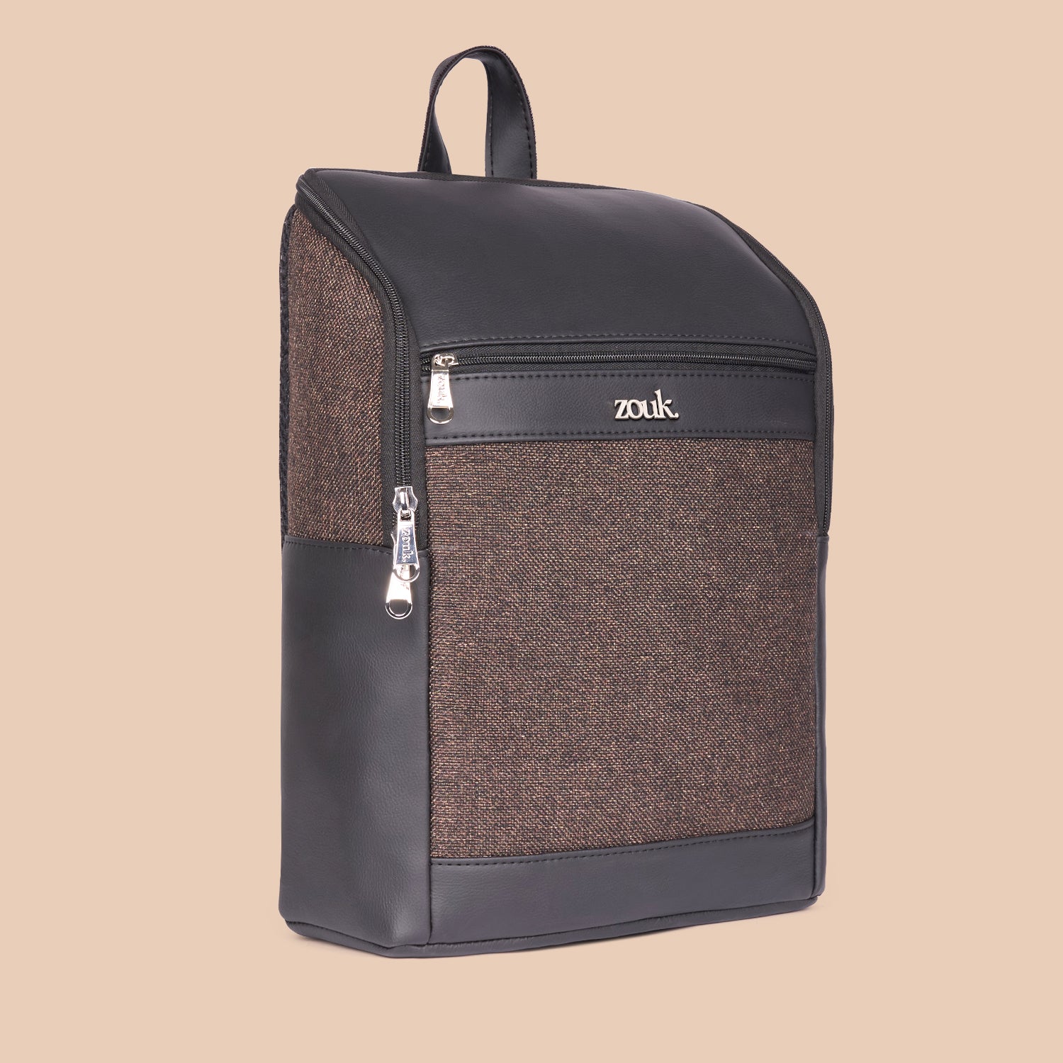 Amalia Laptop Backpack (Black) - Bristel