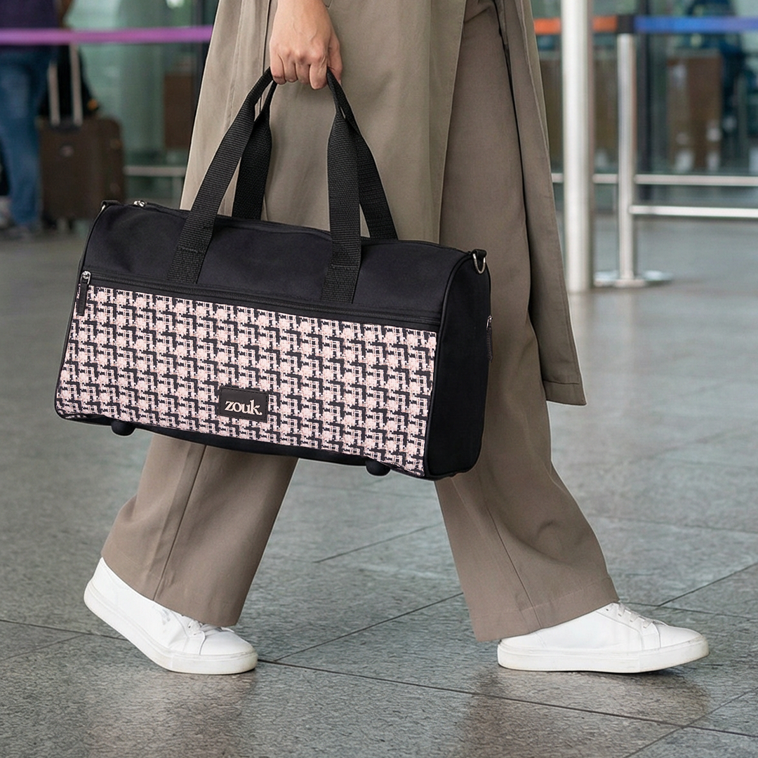 Carter Checks Travel Duffle Bag