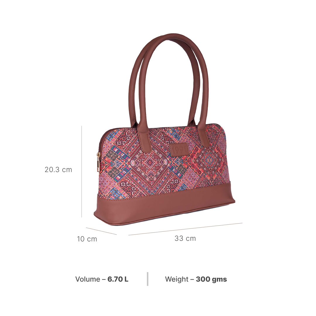 Bhuj Rabari Classic Handbag - 1991 by Zouk