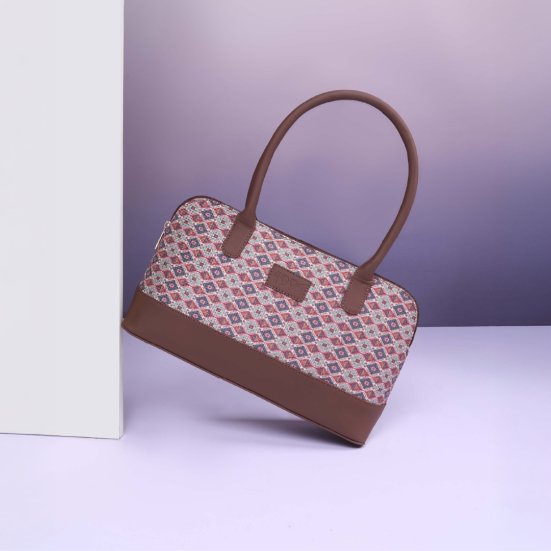 Ajrakh Kami Classic Handbag - 1991 by Zouk