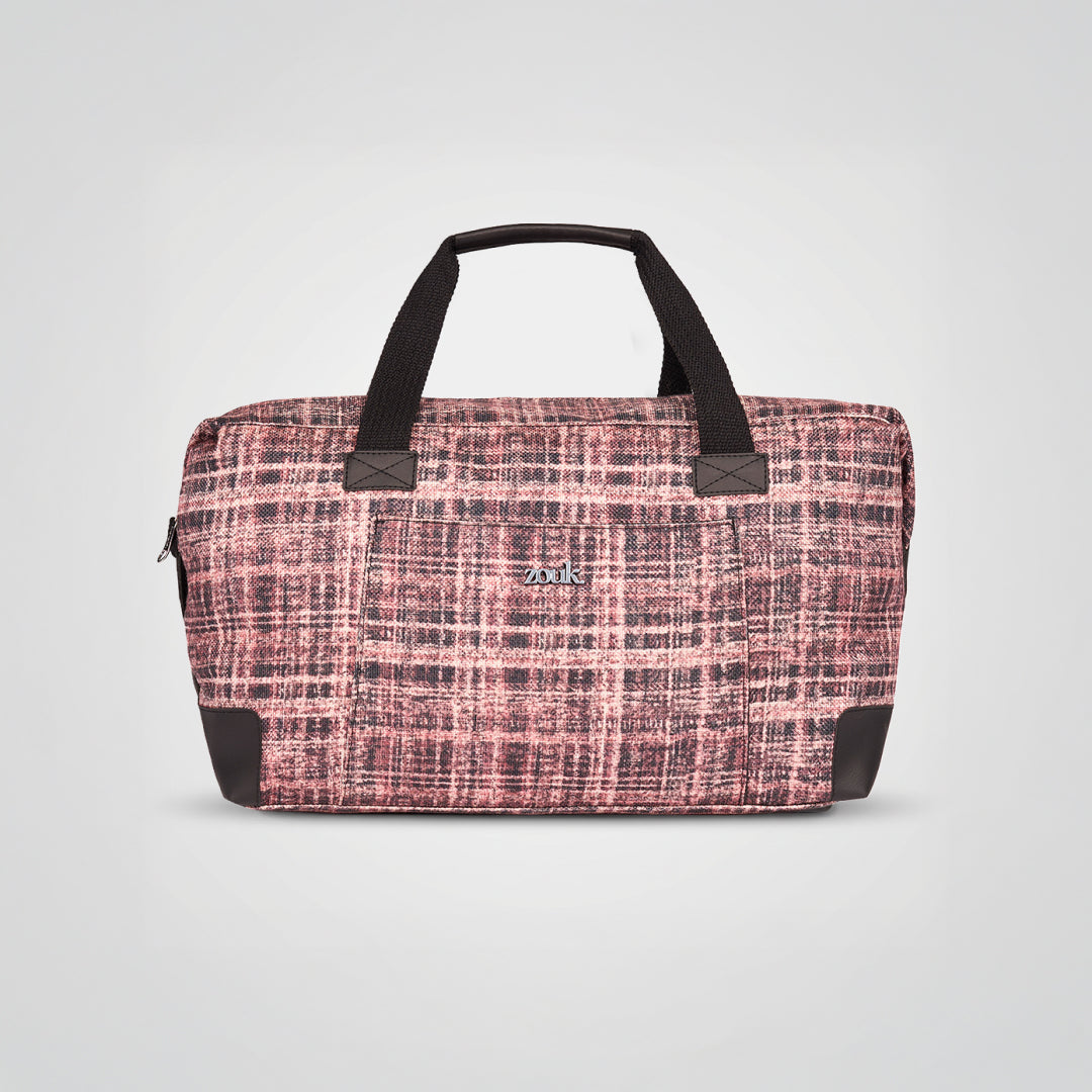 Cashmere Noir (Pink) Collapsible Duffle Bag