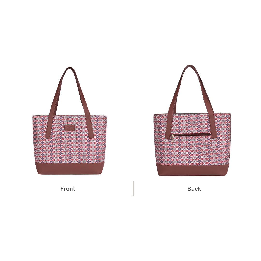 Ajrakh Kami Classic Tote Bag - 1991 by Zouk