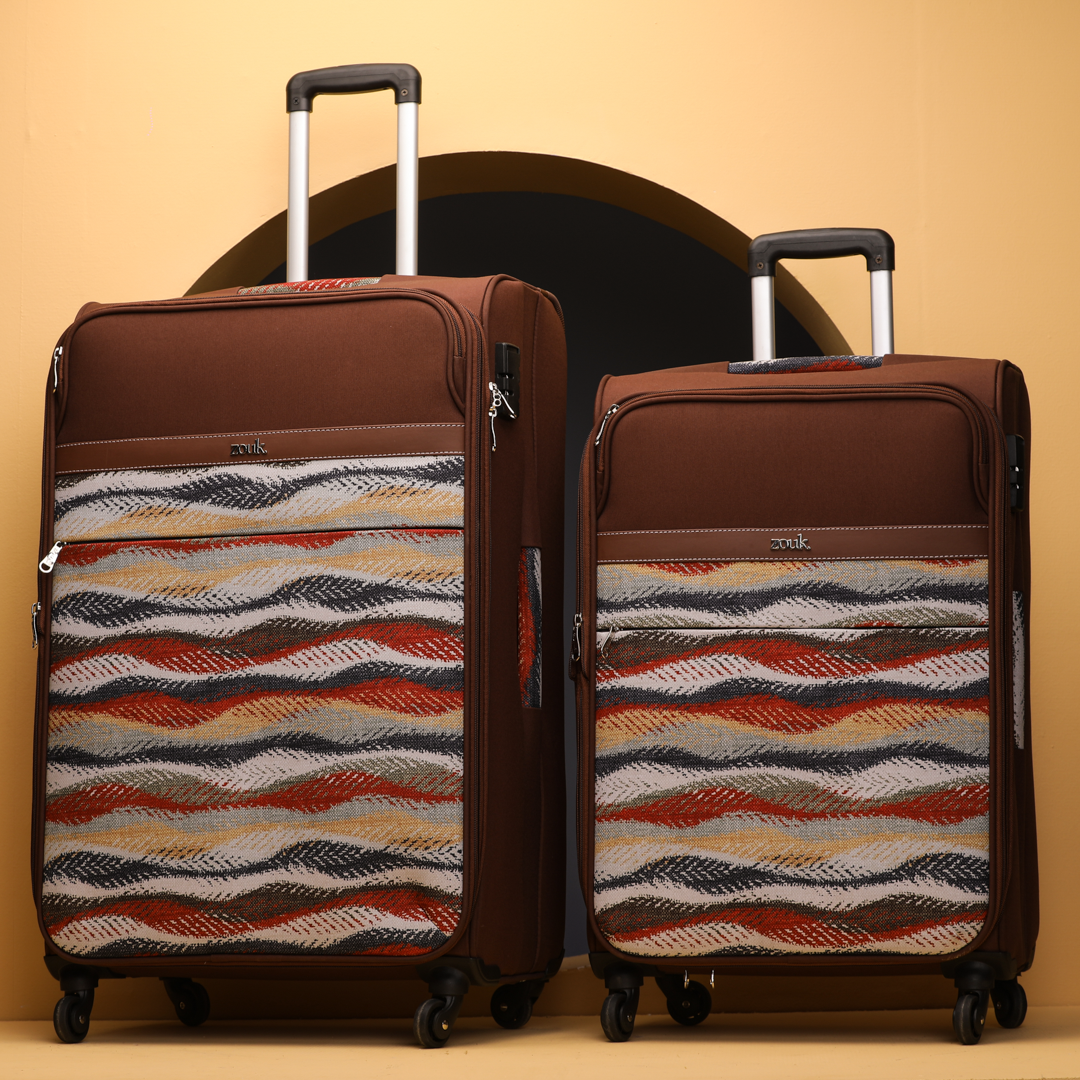 Jaisalmer Dunes Avasa Trolley Bag Combo (Medium & Large)