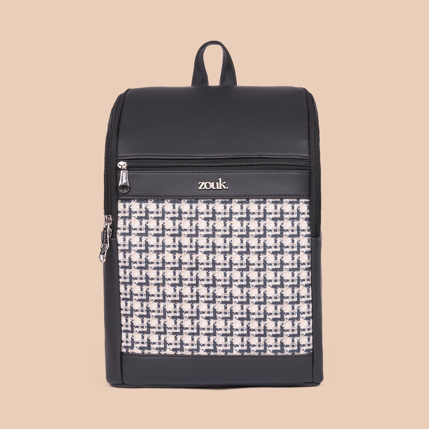Carter Checks Amalia Backpack (Black)