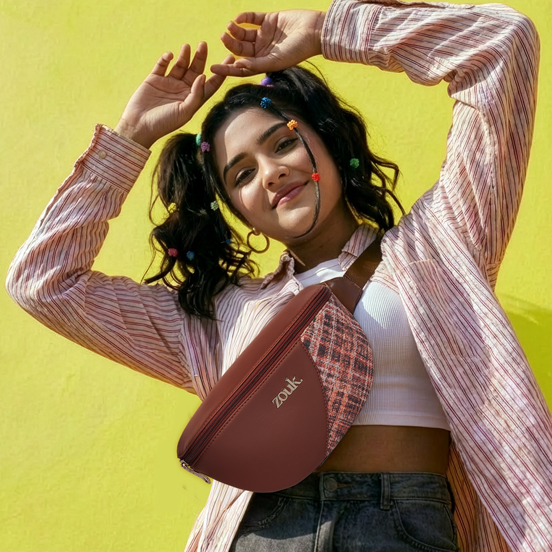 Freya Fanny Pack - Cashmere Noir (Copper)